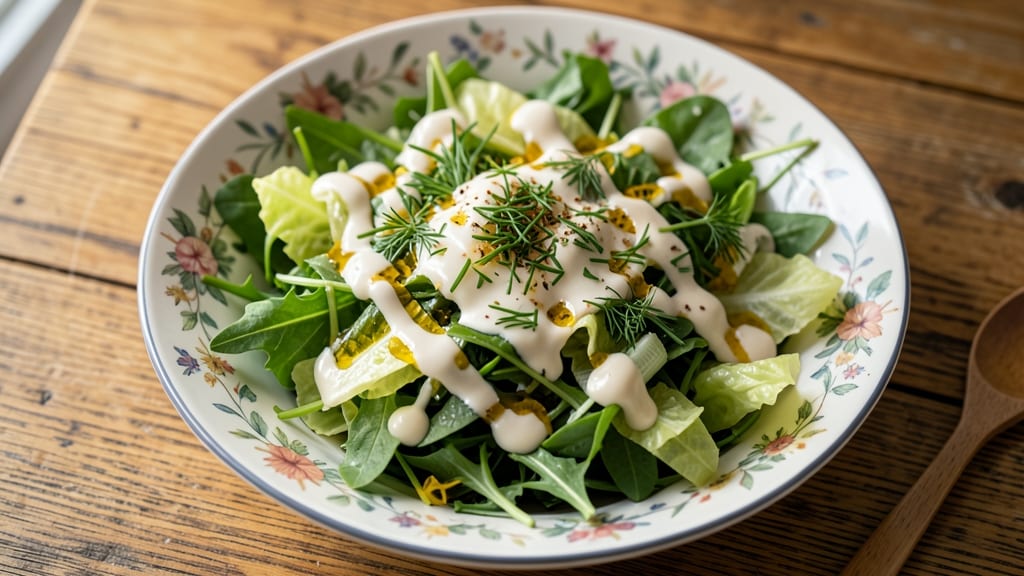 Assorted Salad Recipe: Crunchy Celery Crowns Meet Creamy Herb Velout Bliss