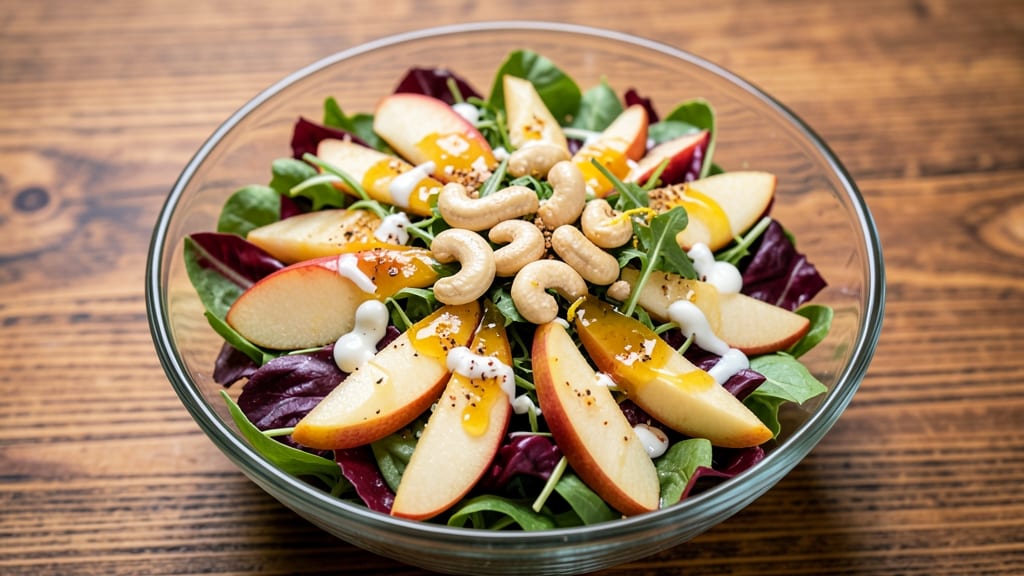 Apple Cashew Salad Recipe: Sweet-Tart Crunch With Nutty Creaminess