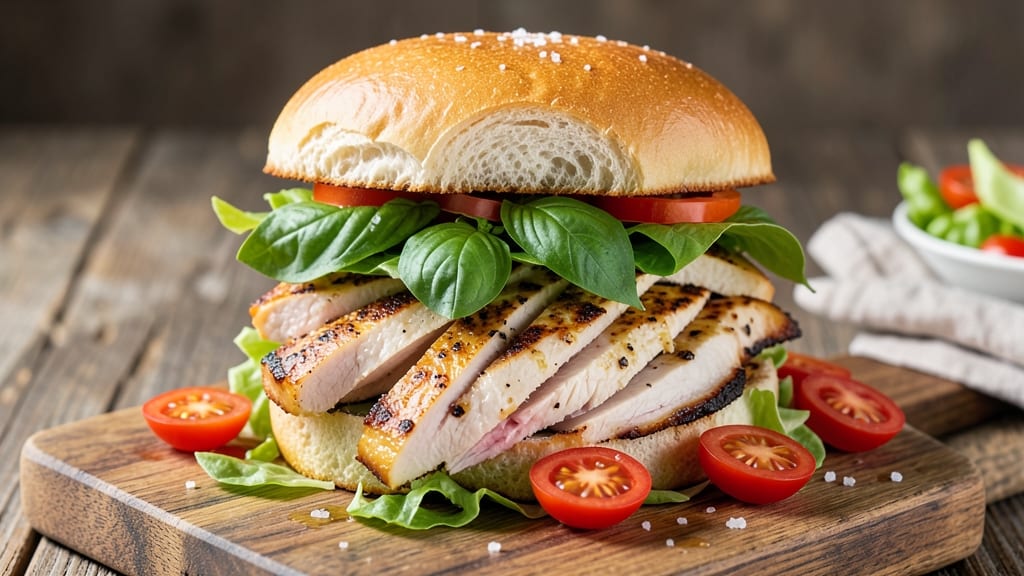Basil Chicken Salad Sandwich Recipe: Fresh Herb Crunch in Every Bite
