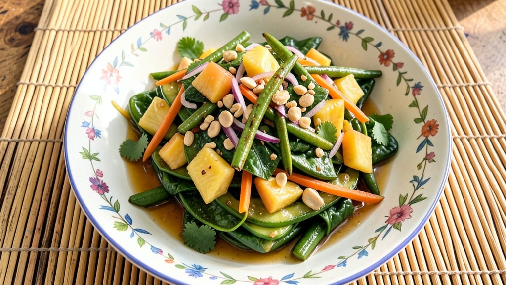 Ampalaya Salad With Pineapple Recipe: Tropical Twist on Filipino Crunch